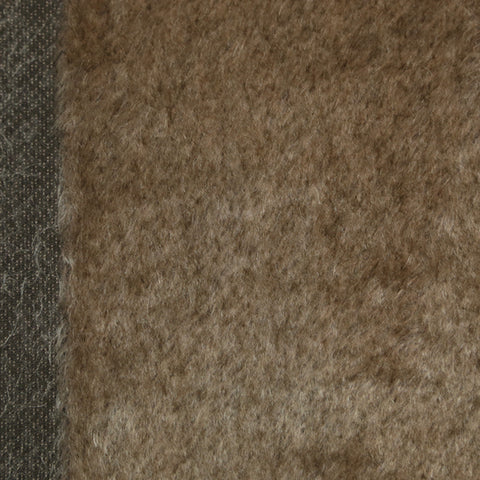 Mohair - Medium Dense Brown Tips, 14mm