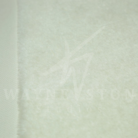 Mohair - Medium Dense, Straight White, 16mm