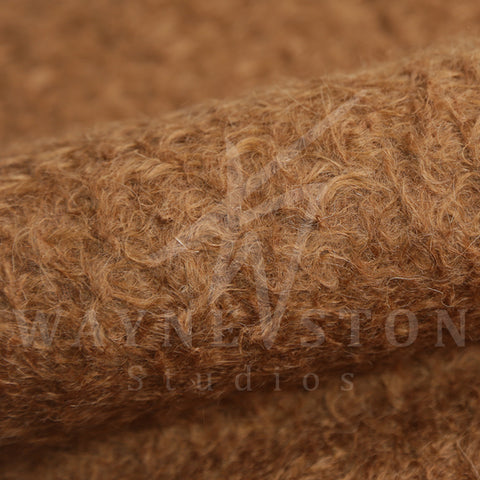 Mohair - Sparse Distress Dark Brown, 23mm