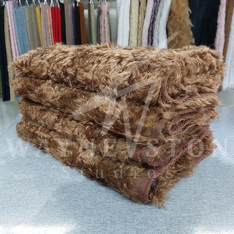 Mohair - Wavy Steiff Schulte Brown, 28mm