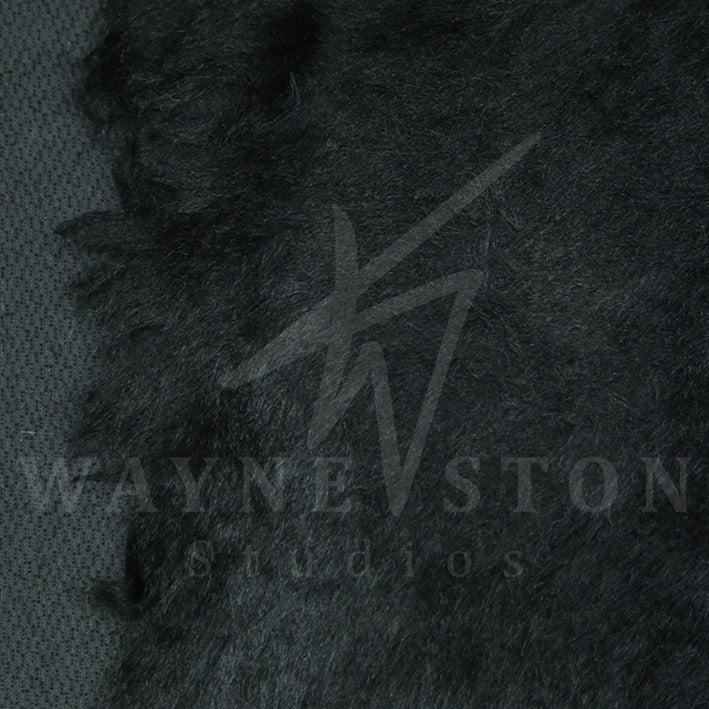 Mohair - Long Black, 70mm