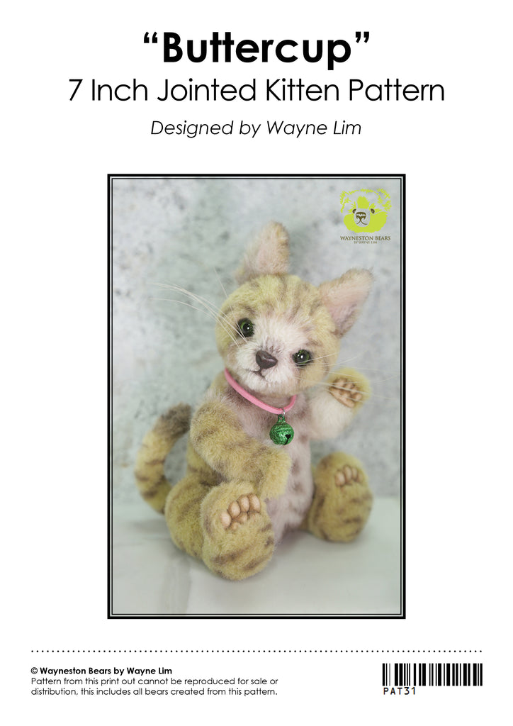 Buttercup Kit (Pre-Order) by Wayneston Bears