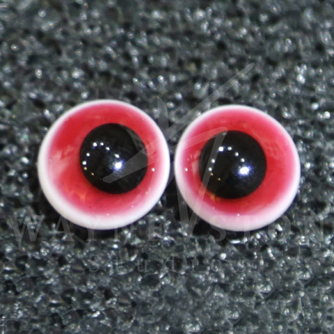 Japanese Coloured Glass Eyes - Straight Wire