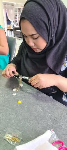 Jhumki Earrings Making Workshop by Nivvy (1-Day Special Workshop)