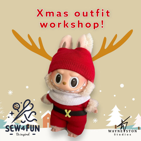 X'mas Outfit Workshop by Sew 4 Fun (1-Day Special Workshop)