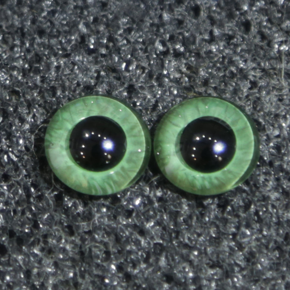 Buzzard Glass Eyes - Green