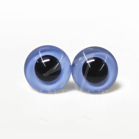 Enamel Glass Eyes Dark Blue - Narrow Loop