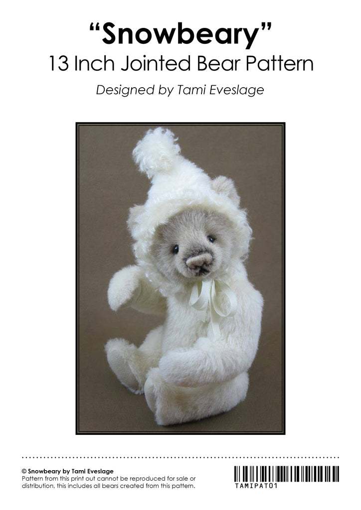 Snowbeary E-Pattern by Tami Eveslage