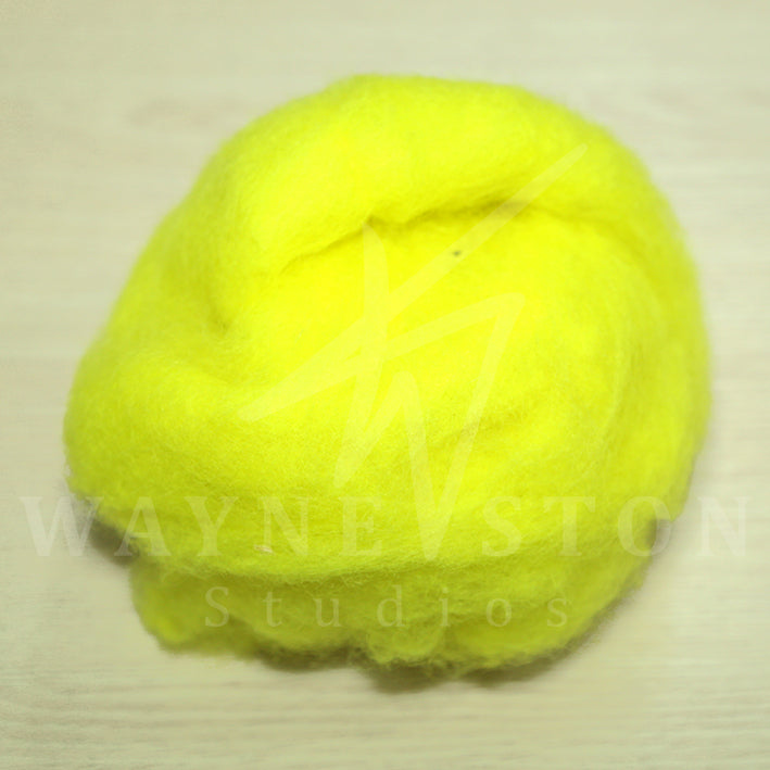 Corridale Wool Batting - Acid Yellow
