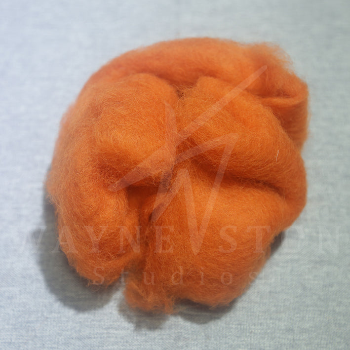 Corridale Wool Batting - Orange