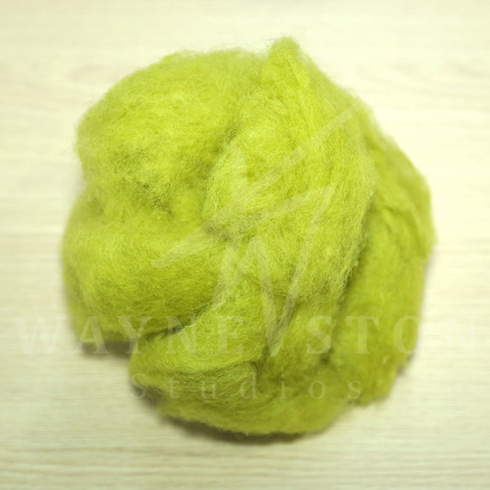 Corridale Wool Batting - Lime