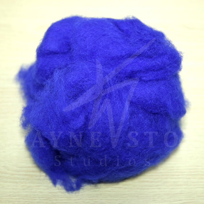 Corridale Wool Batting - Royal Blue